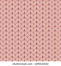 Fondo de color rosa realistas y sin fisuras. Patrón vectorial de punto. Textura de punto vectorial para fondo.