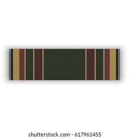 Knitted scarf. Color carpet. Vector illustration, isolated on white background for interior design