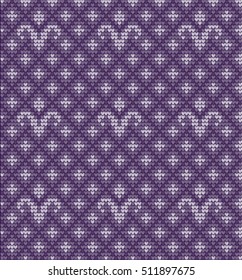 knitted seamless damask pattern