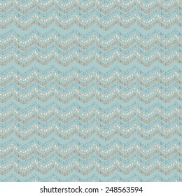 Knitted Seamless Fabric Pattern.