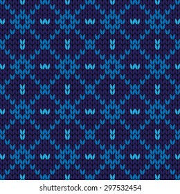 knitted seamless geometric pattern