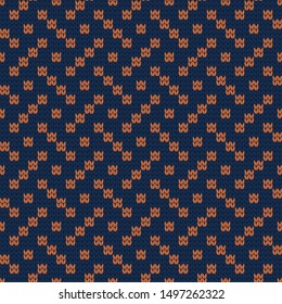knitted seamless geometric pattern, sweater or plaid design
