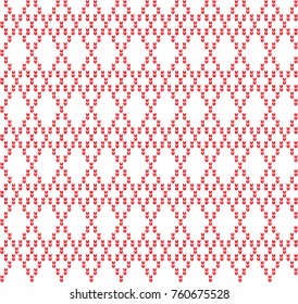 knitted seamless Norwegian pattern