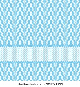 Knitted Seamless Pattern