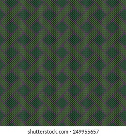 Knitted seamless pattern.