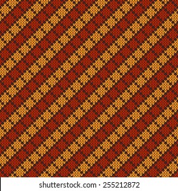 Knitted seamless pattern.