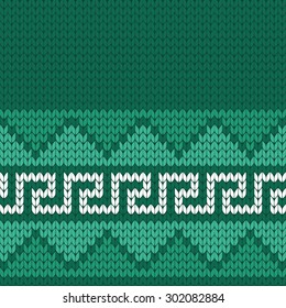 knitted seamless pattern