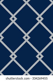 Knitted seamless pattern.