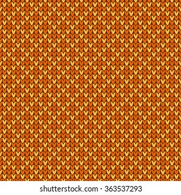 Knitted seamless pattern.