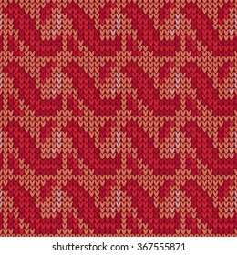 Knitted seamless pattern.