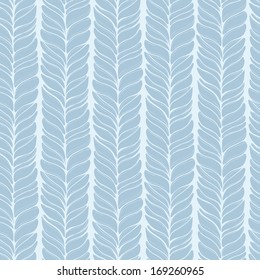 Knitted seamless pattern. Abstract hand-drawn  texture.