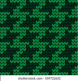 Knitted seamless pattern knitted pattern crow's feet