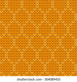knitted seamless pattern honeycomb