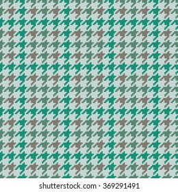 Knitted seamless pattern hounds-tooth