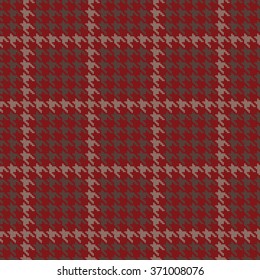 Knitted seamless pattern hounds-tooth