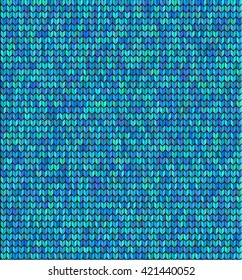 knitted seamless pattern melange