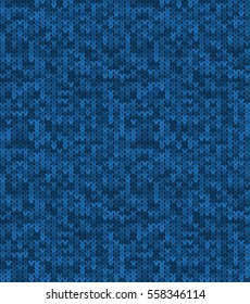 knitted seamless pattern melange