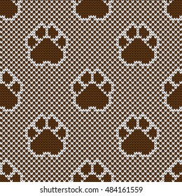 knitted seamless pattern pads
