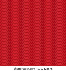 Knitted seamless pattern. Vector knitting texture. Cute and fancy wool background for wallpaper, website, textile, greeting card, wedding invitation, wrapping, web and print design, book cover, poster