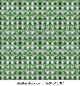 Knitted seamless pattern. Vector national seamless background for banner, site, greeting card, wallpaper