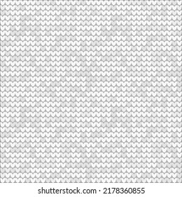 Knitted seamless pattern. Winter jumper background. 