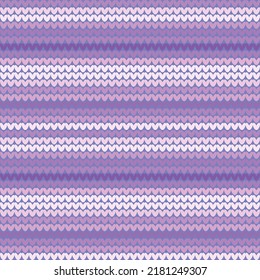 Knitted seamless pattern. Winter jumper background. Melange woolen knitwear northern repeat ornament. Pastel tradition vector textile. Winter season scandinavian xmas repeat pattern. Norwegian knit.