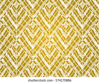 Knitted seamless patterns. Crochet mesh. Knitting or woven macrame in the bohemian style. Oriental motifs.
