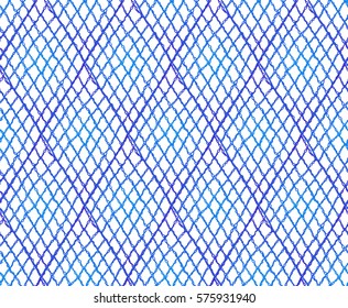 Knitted seamless patterns. Crochet mesh. Knitting or woven macrame in the bohemian style. Oriental motifs