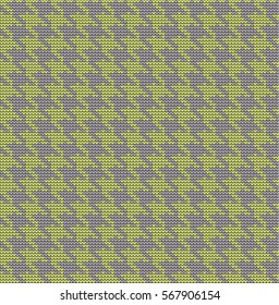 Knitted seamless patterns crow's feet