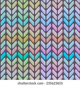 Knitted seamless texture