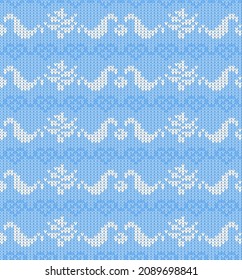 Textura de punto, patrón con aves en previsión
patrón vectorial transparente en un fondo azul
