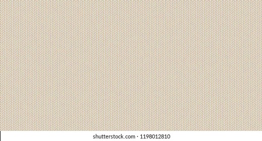 Knitted texture, wool melange yarn. Elegant shade of Almond Buff. Beige tint of almond bone in vector seamless background. Modern, fashionable color. Perfect place for text. Woolen cloth, handmade.