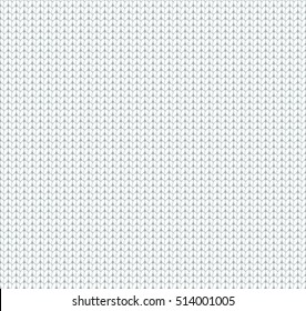 Knitted White Texture, Knitted Pattern