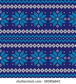 winter pattern sweater