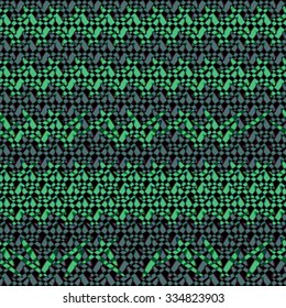 Knitted wool vector background. Abstract seamless pattern.