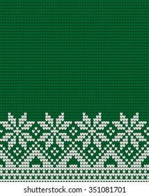 Knitting Christmas Pattern