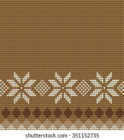 Knitting Christmas Pattern