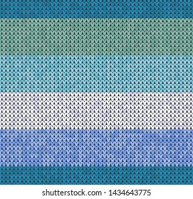 Knitting classic geometric pattern. Knitted realistic seamless background, texture. Vector seamless background for banner, site, greeting card, wallpaper. Vector Illustration.