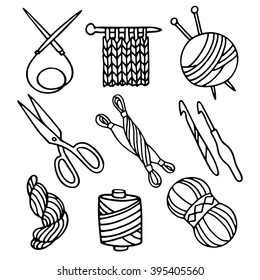 3,996 Knitting Needle Vector Sketch Images, Stock Photos & Vectors ...