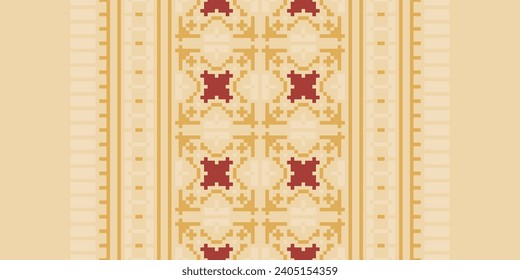 Estilos de patrón de bordado de punto. Arte de píxeles de crochet. Si quiere píxeles de arte en su crochet, diseñe alfombras de tela de tela de impresión, folk, moda, saree, 