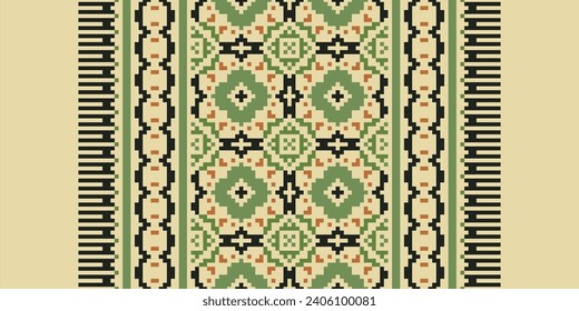 Knitting Embroidery Pattern Styles. Crochet pixel art. If you want to pixel art in your crochet, design for print fabric cloth carpet, folk, fashion, saree,