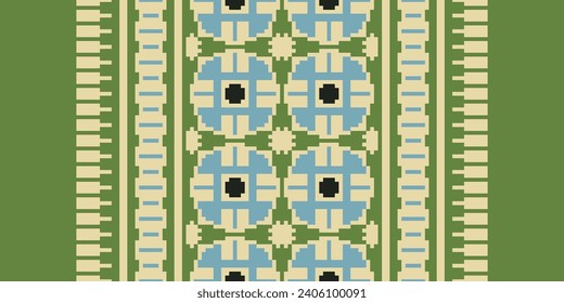 Knitting Embroidery Pattern Styles. Crochet pixel art. If you want to pixel art in your crochet, design for print fabric cloth carpet, folk, fashion, saree,