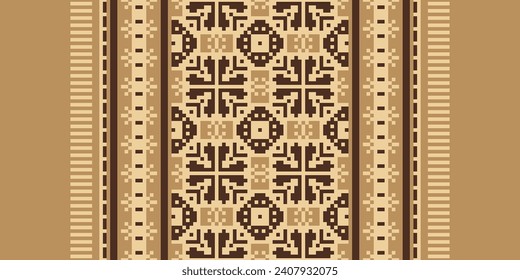 Knitting Stickereien Muster Stile. Pixelkunst: Wenn Sie Pixelkunst in Ihrem Häkchen, Design für Stoffgewebe-Teppiche,