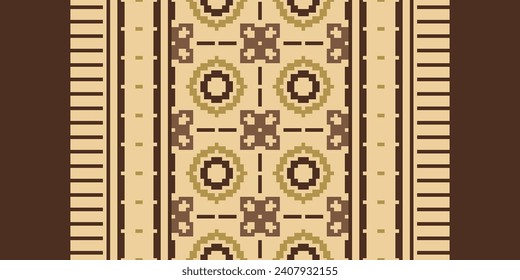 Knitting Embroidery Pattern Styles. Crochet pixel art. If you want to pixel art in your crochet, design for print fabric cloth carpet, folk, fashion, saree,