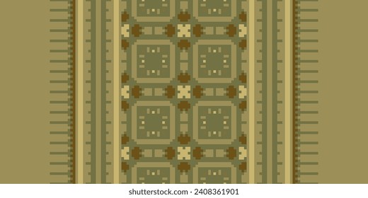 Knitting Embroidery Pattern Styles. Crochet pixel art. If you want to pixel art in your crochet, design for print fabric cloth carpet, folk, fashion, saree,
