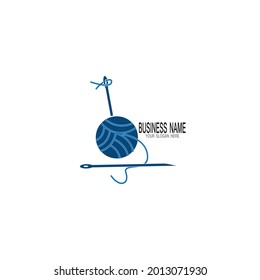Knitting icon and symbol vector illustration