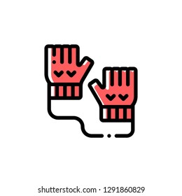 Knitting Icon Template