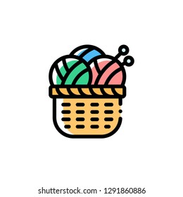 Knitting Icon Template