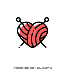 Knitting Icon Template