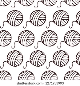 Knitting icon vector